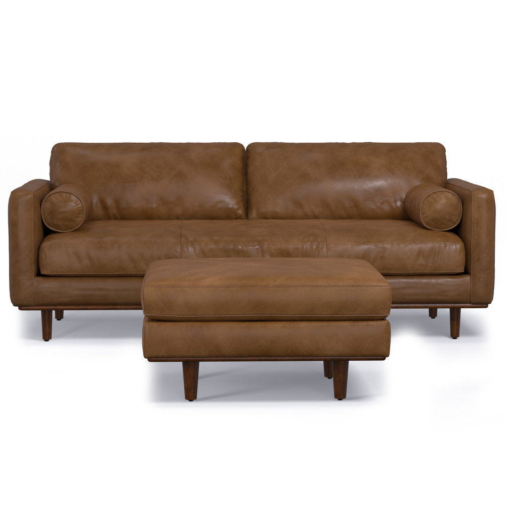 Morrison - Sofa And Ottoman Set - Brown