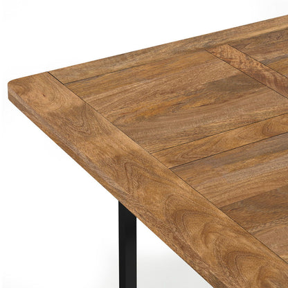 Campbell - Dining Table - Burnt Wax