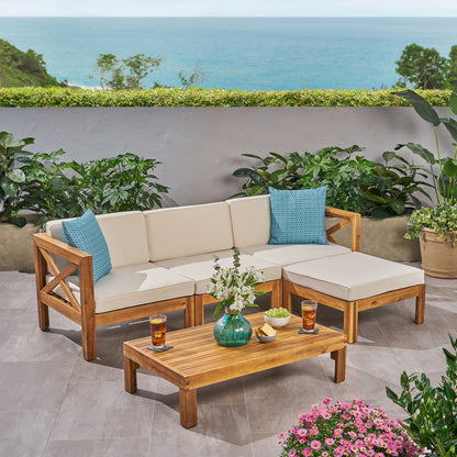 Alcove - L Shape Sofa Set - Beige