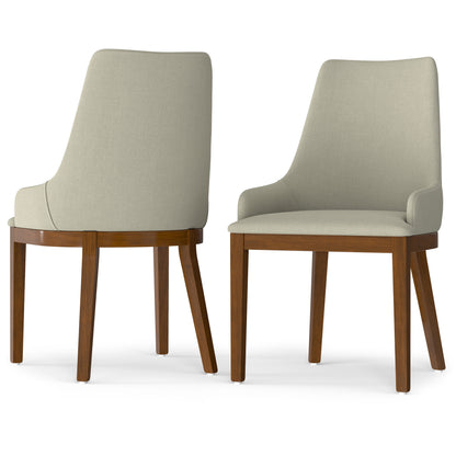 Stephanie - Dining Chair (Set of 2) - Brown