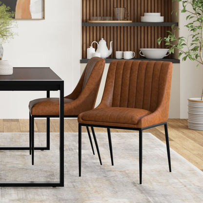 Melody - Dining Chair (Set of 2) - Brown