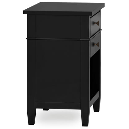 Carlton - Bedside Table - Black