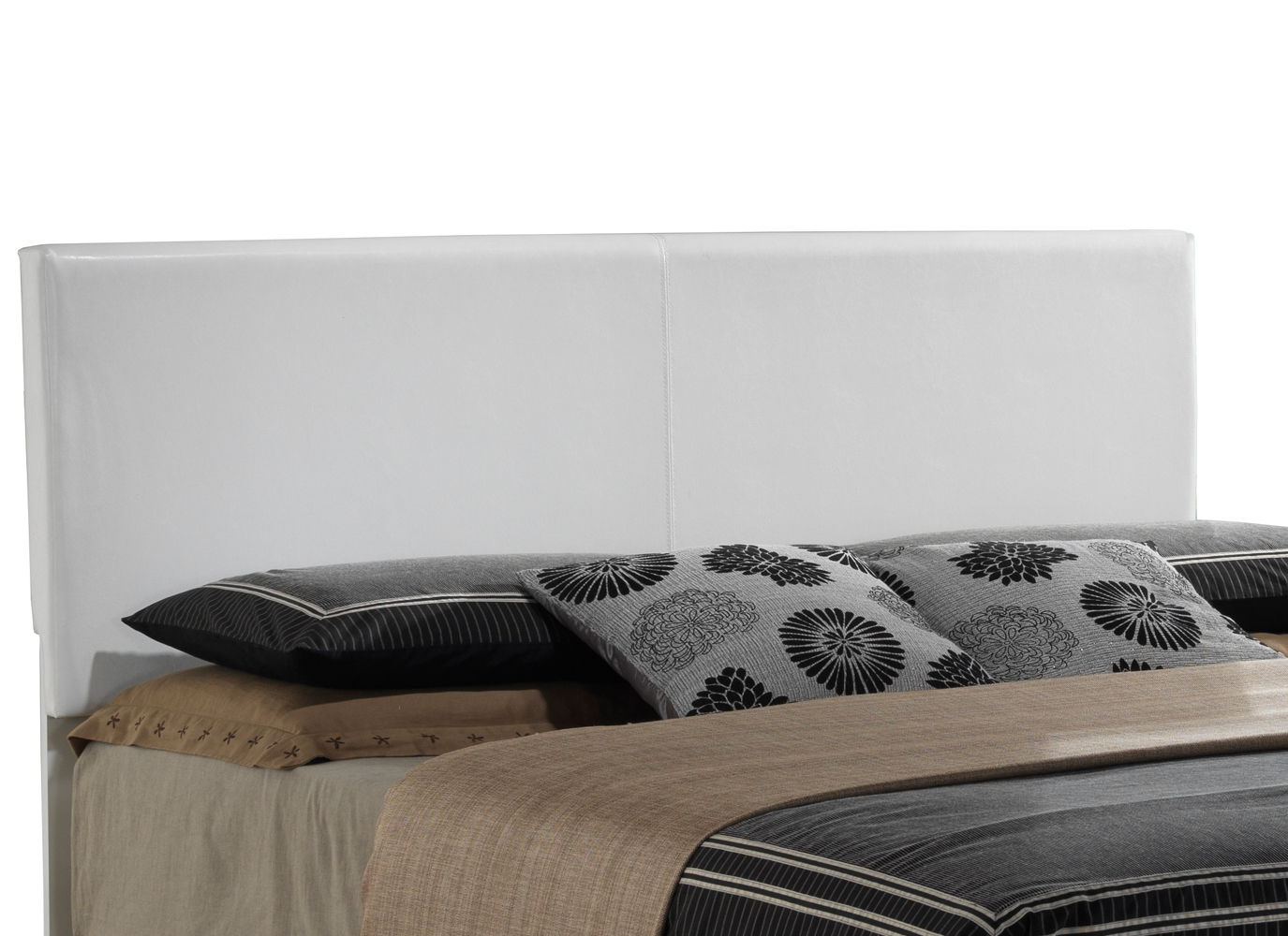 Queen Elegant Platform Bed For Relaxed Spaces - White
