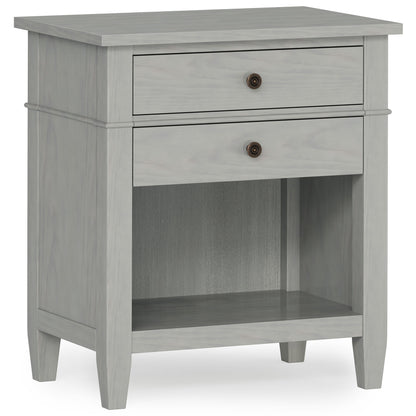Carlton - Bedside Table - Fog Gray