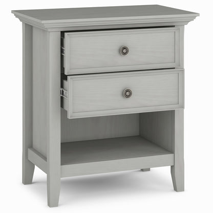 Amherst - Bedside Table - Fog Gray
