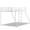Adam - Twin Over Full Metal Bunk Bed - White