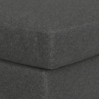 Charlie - Deep Seater Right Sectional Sofa - Gray