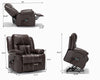 Electric Power Massage Recliner Chair - Dark Brown