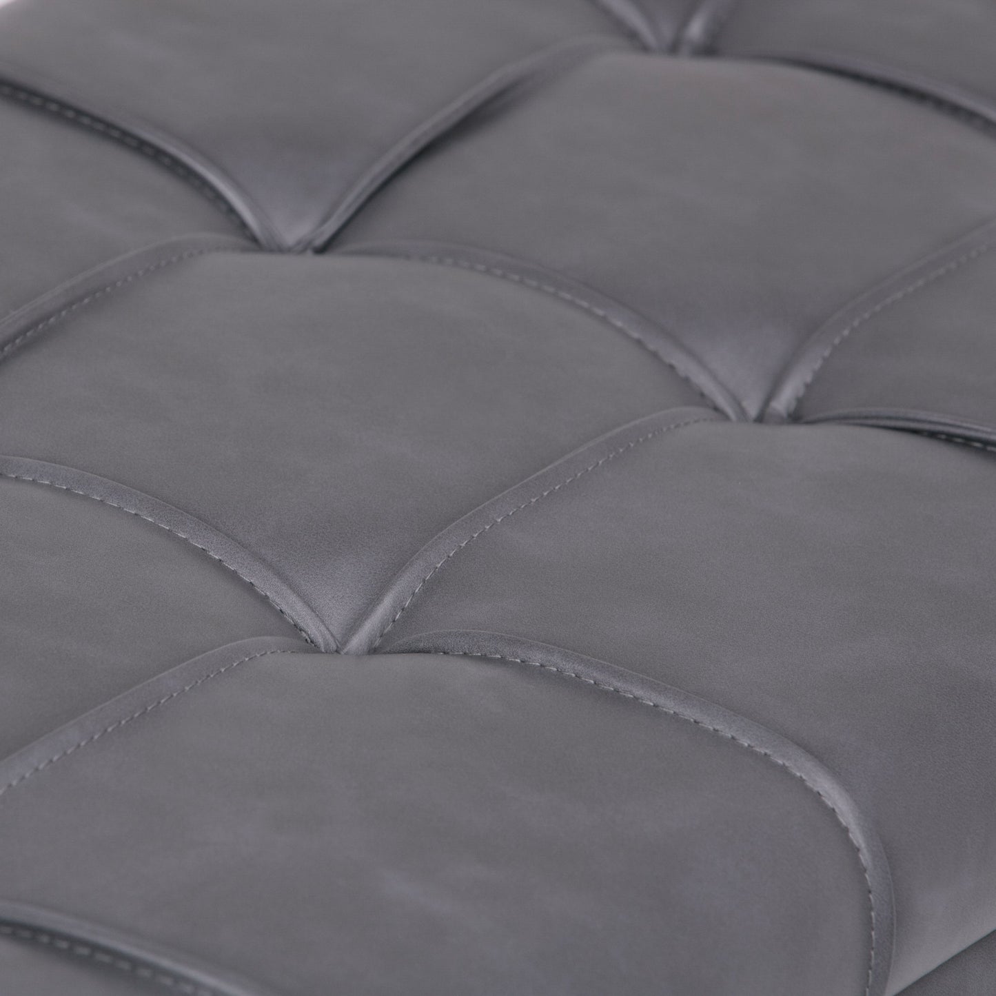 Dover - 3 Piece Storage Ottoman - Stone Gray
