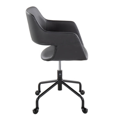 Margarite - Contemporary Adjustable Office Chair - Black
