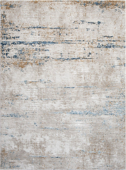 Elegance - 7'10" X 10'3" Area Rug - Ivory, Polyester