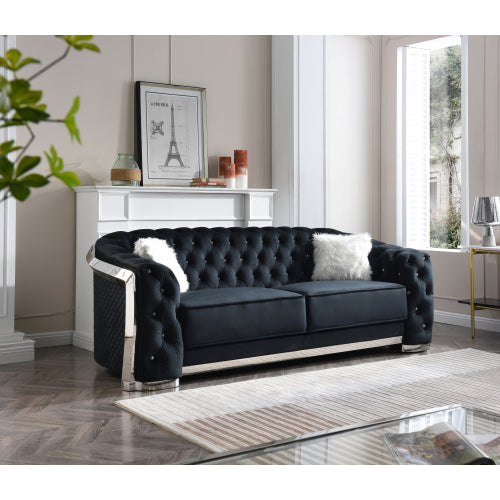 Sapphire - Sofa - Black