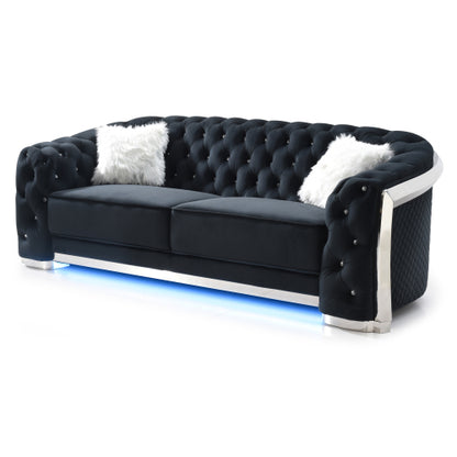 Sapphire - Sofa - Black