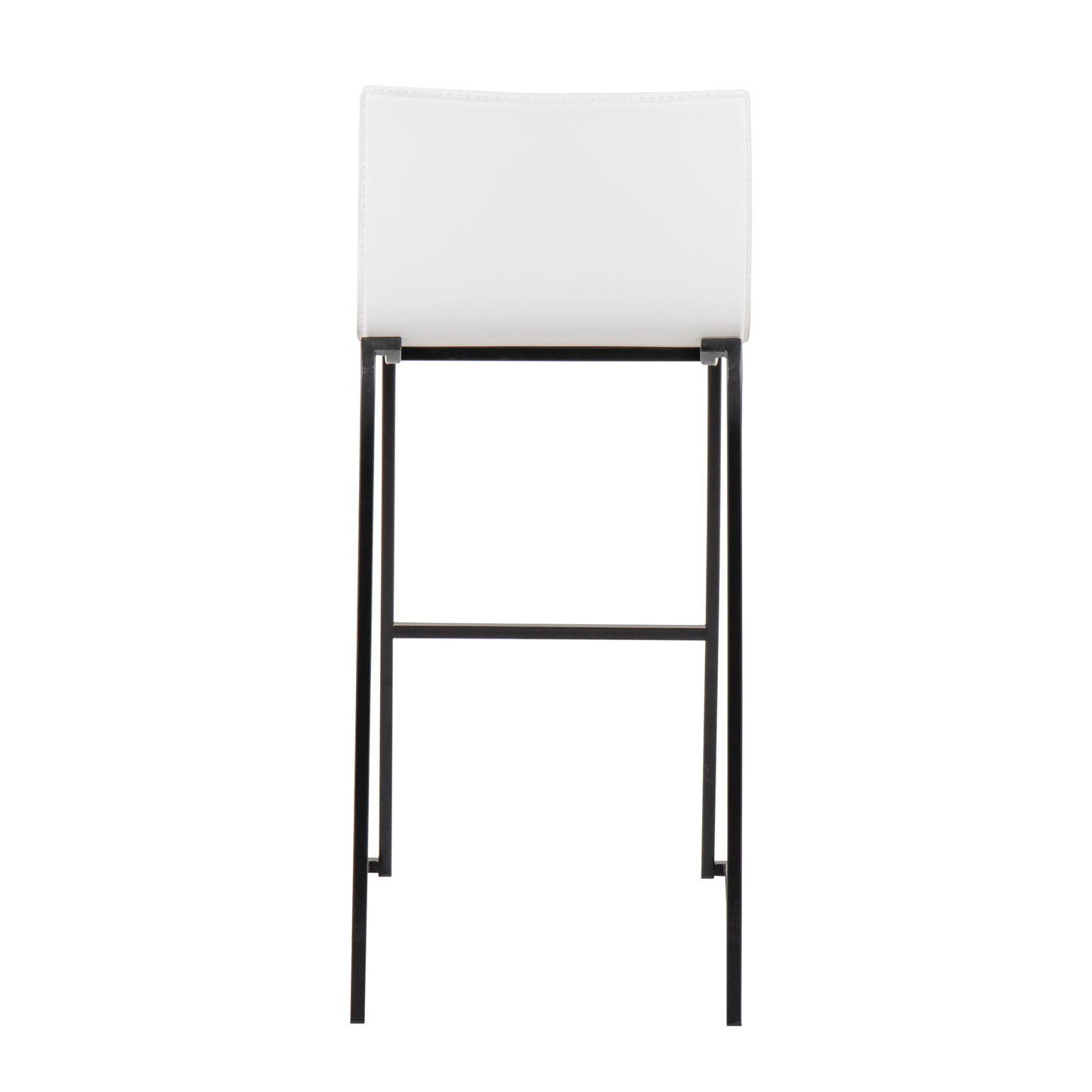 Mara - Contemporary Barstool (Set of 2) - Black / White