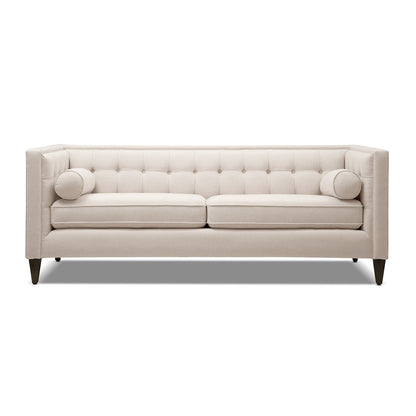 Jack - Modern Tuxedo Tufted Sofa - Sky Neutral Beige