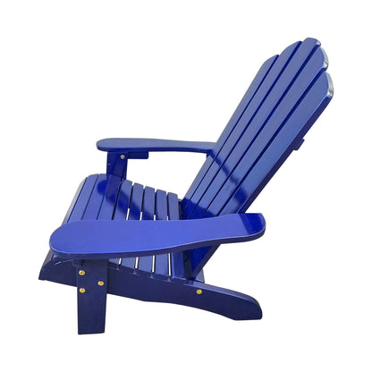 Outdoor Or Indoor Children Adirondack Chair - Blue