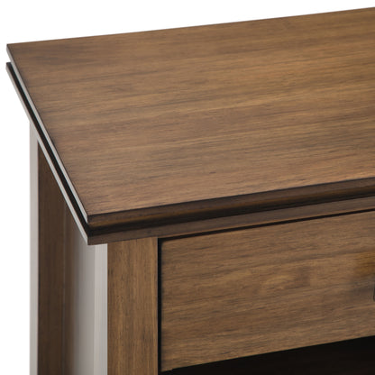Artisan - Bedside Table - Rustic Natural Aged Brown