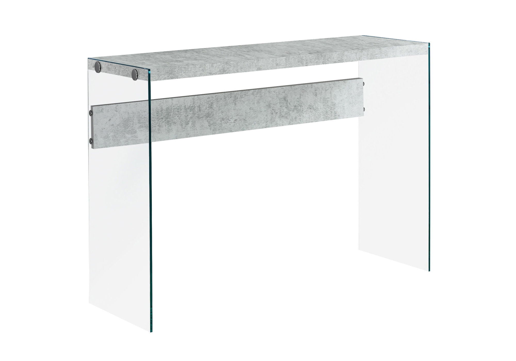 Accent Console Table For Entryway, Contemporary - Gray