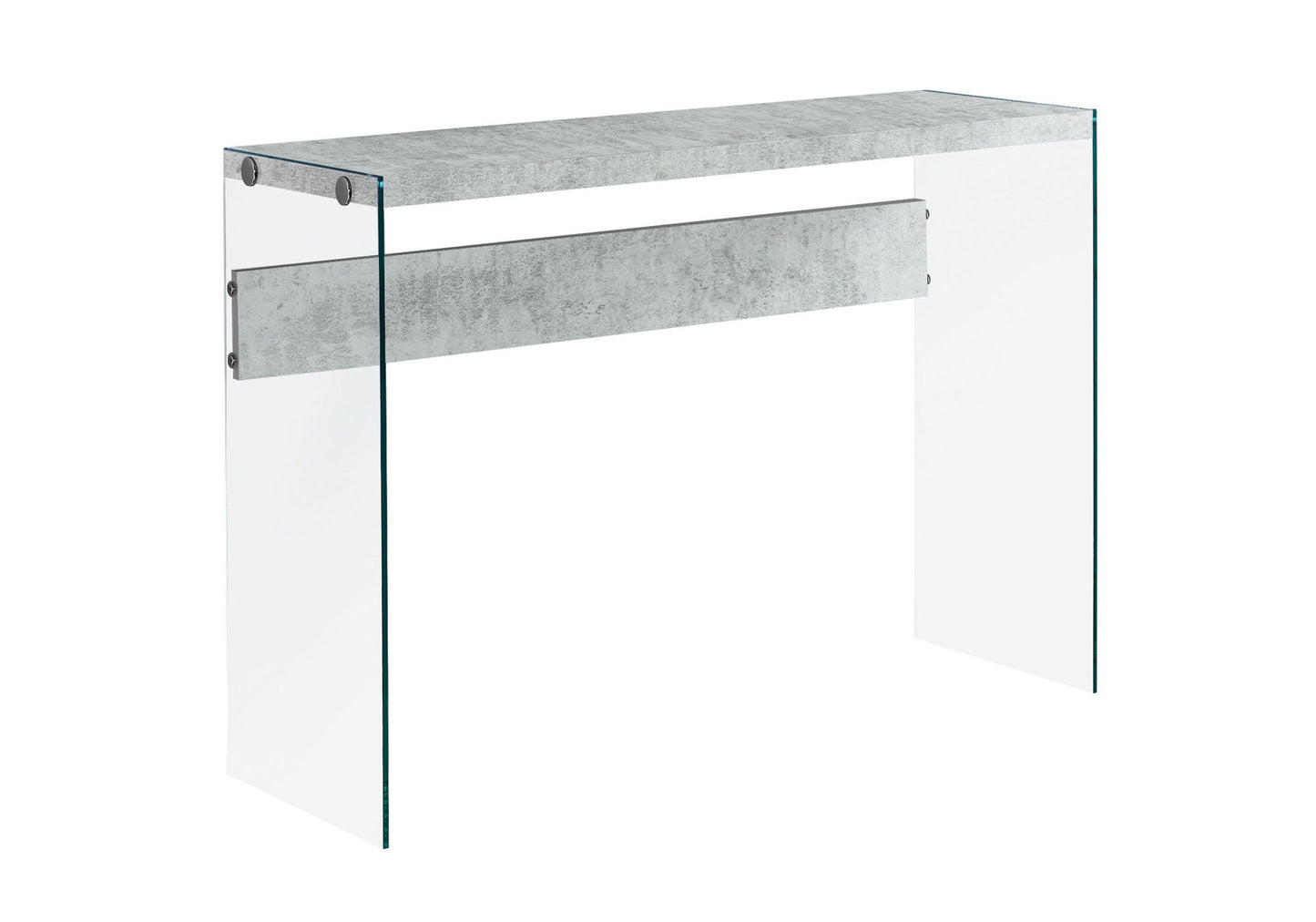 Accent Console Table For Entryway, Contemporary - Gray