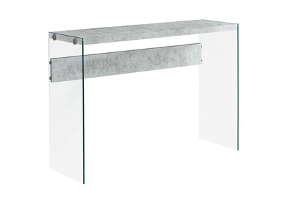 Accent Console Table For Entryway, Contemporary - Gray
