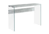 Accent Console Table For Entryway, Contemporary - Gray