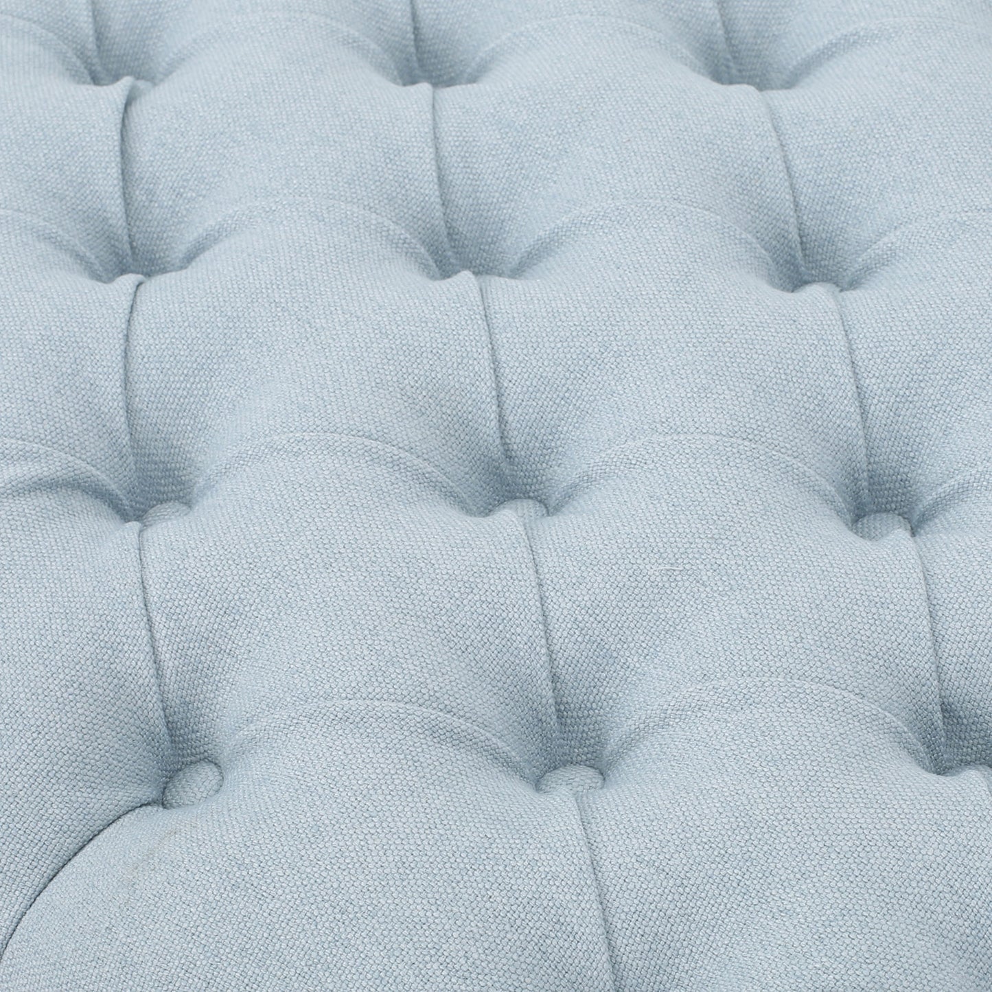 Stylish Guernsey Ottoman With Storage Function - Light Sky