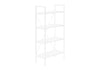 Bookshelf, Bookcase, 4 Tier, Office, Bedroom, Contemporary, Modern - White