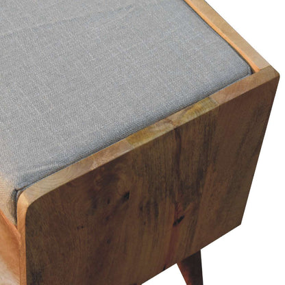 Nordic Style Storage Bench - Oak