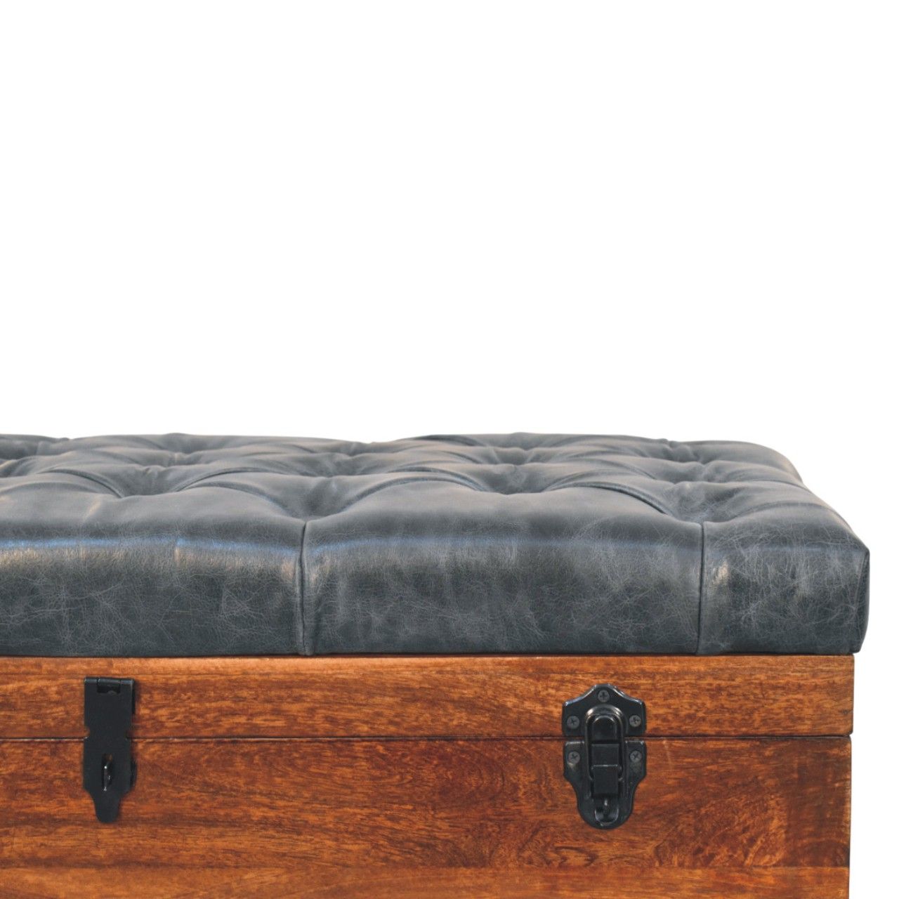 Buffalo - Hide Storage Trunk - Brown