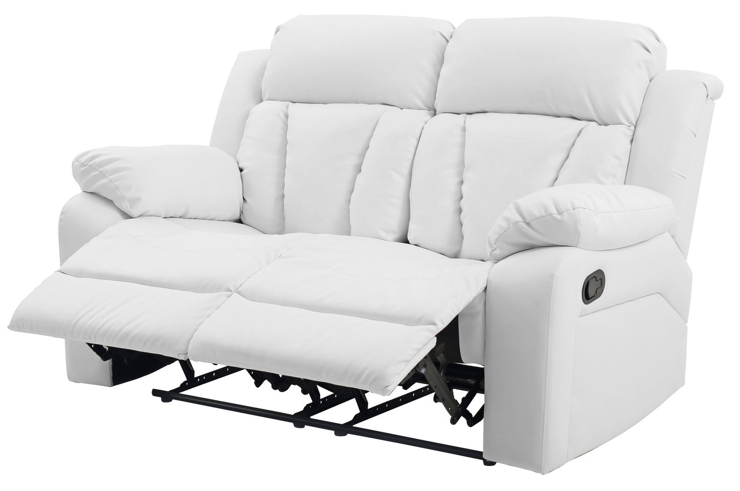 Reclining Loveseat For Relaxation - White