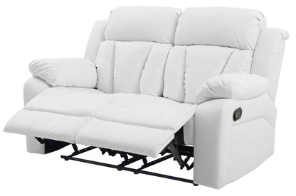 Reclining Loveseat For Relaxation - White
