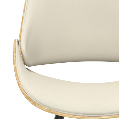 Malden - Bentwood Dining Chair With Wood Back - Natural