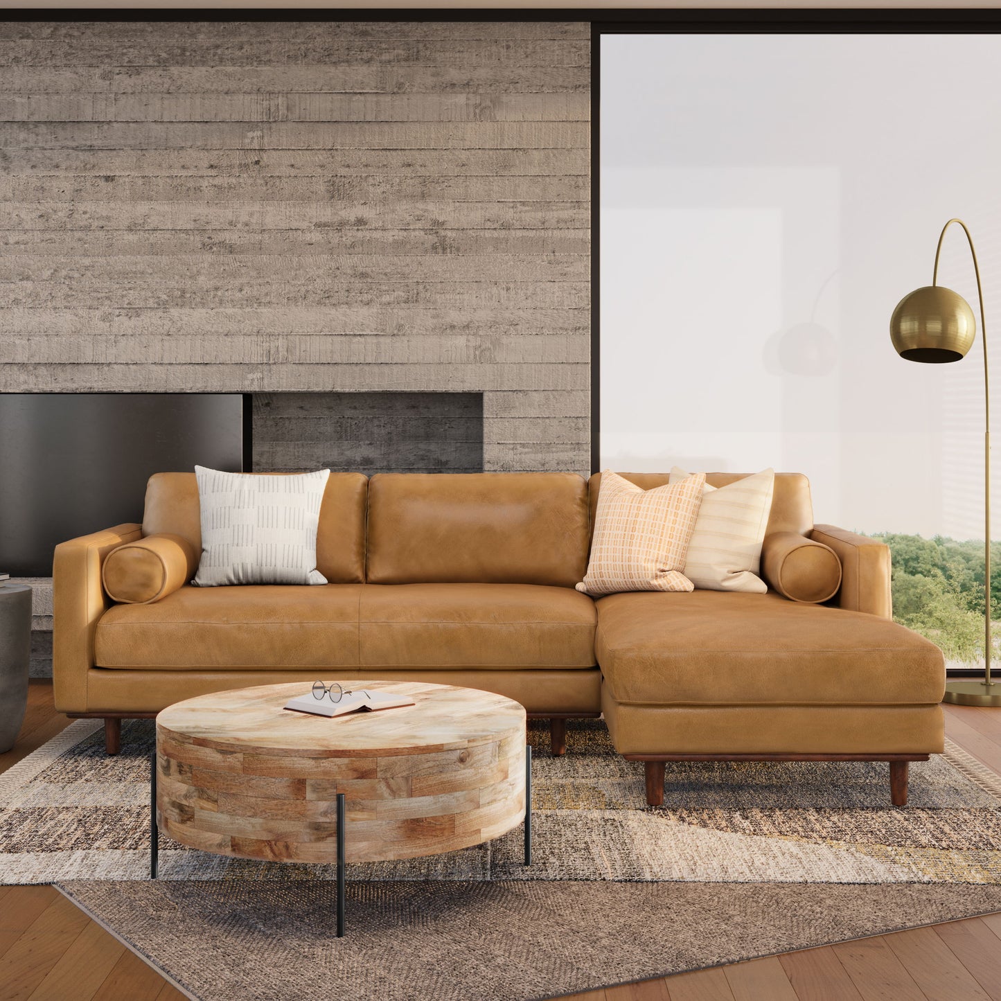 Morrison - Right Sectional Sofa - Sienna