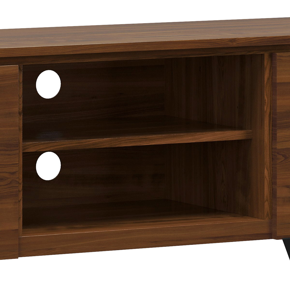 Lowry - TV Media Stand - Walnut