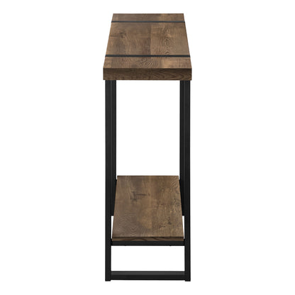 Accent Console Table For Entryway, Contemporary & Modern - Brown