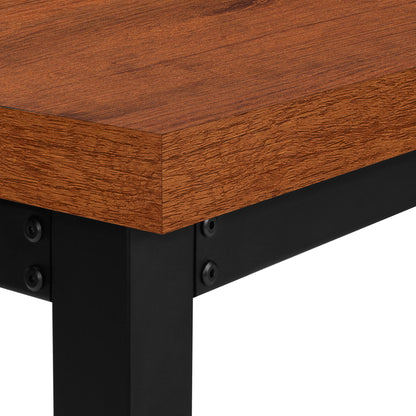Computer Desk, Home Office, Standing, Adjustable, Laptop, Contemporary & Modern - Cherry