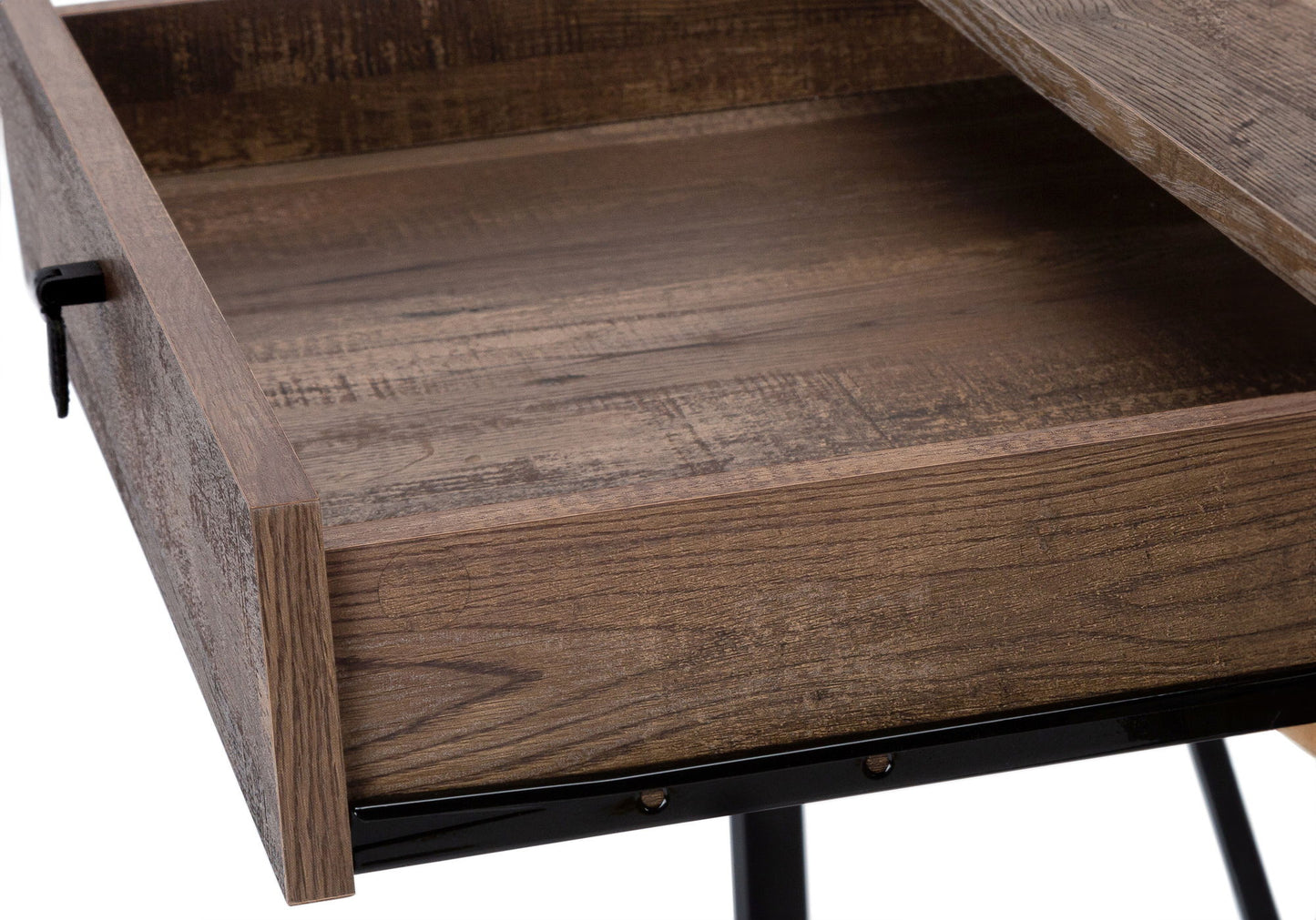 Computer Desk For Home Office, Laptop, Storage Drawers, Transitional - Brown