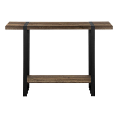 Accent Console Table For Entryway, Contemporary & Modern - Brown