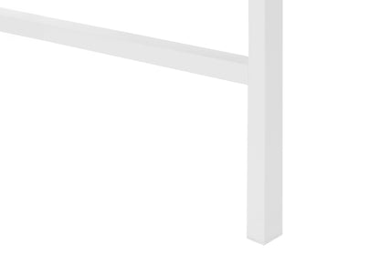 Computer Desk, Home Office, Standing, Storage Shelves, Laptop, Contemporary & Modern - White