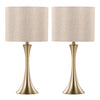 Lenuxe - Contemporary Table Lamp (Set of 2) - Golden Metallic