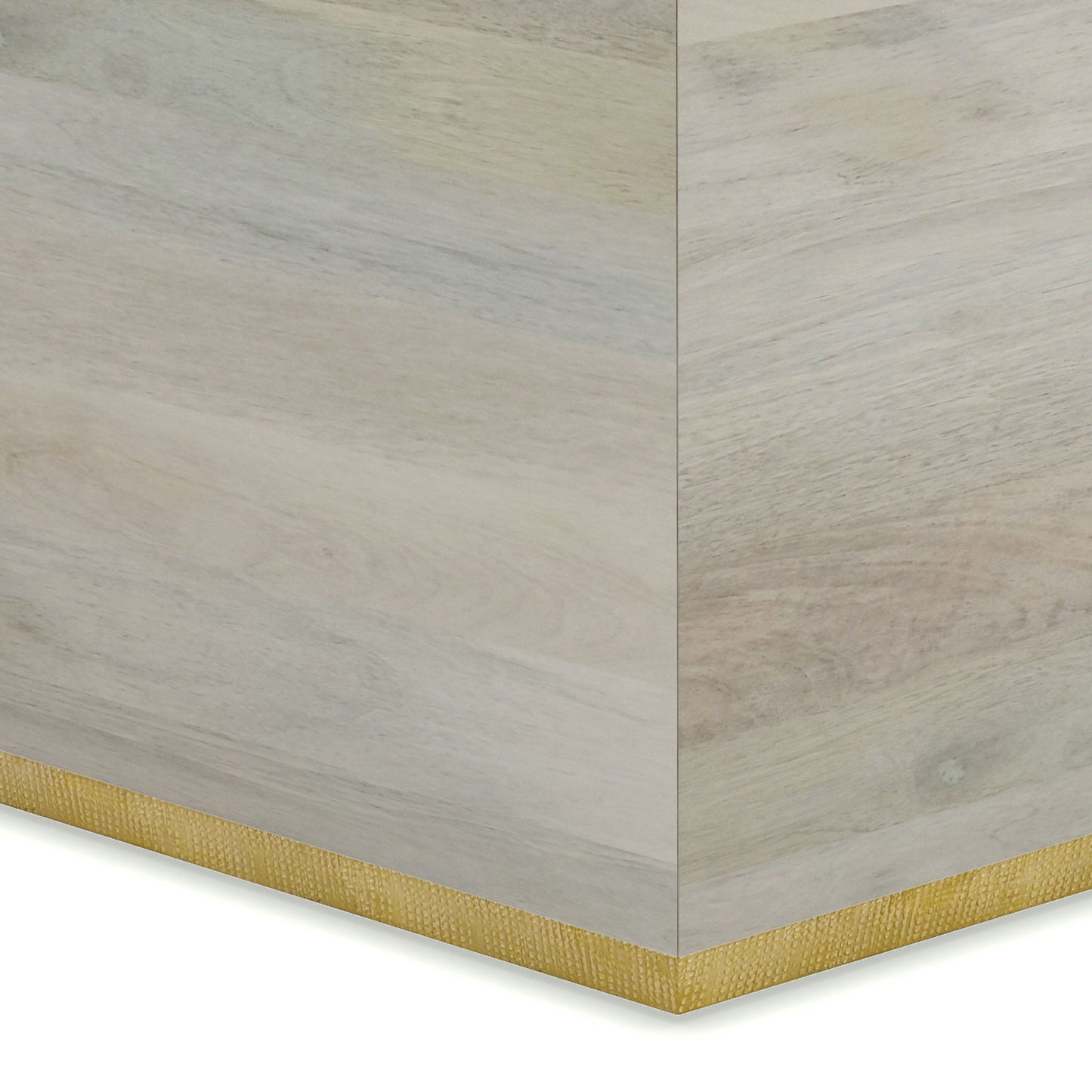 Abba - Square Coffee Table - White Wash