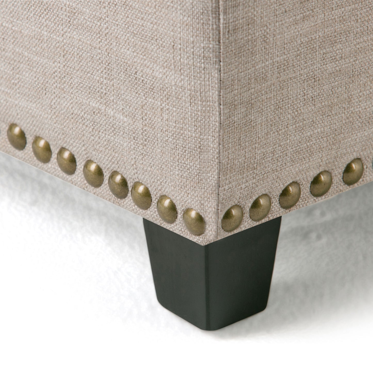 Kingsley - Large Storage Ottoman - Natural