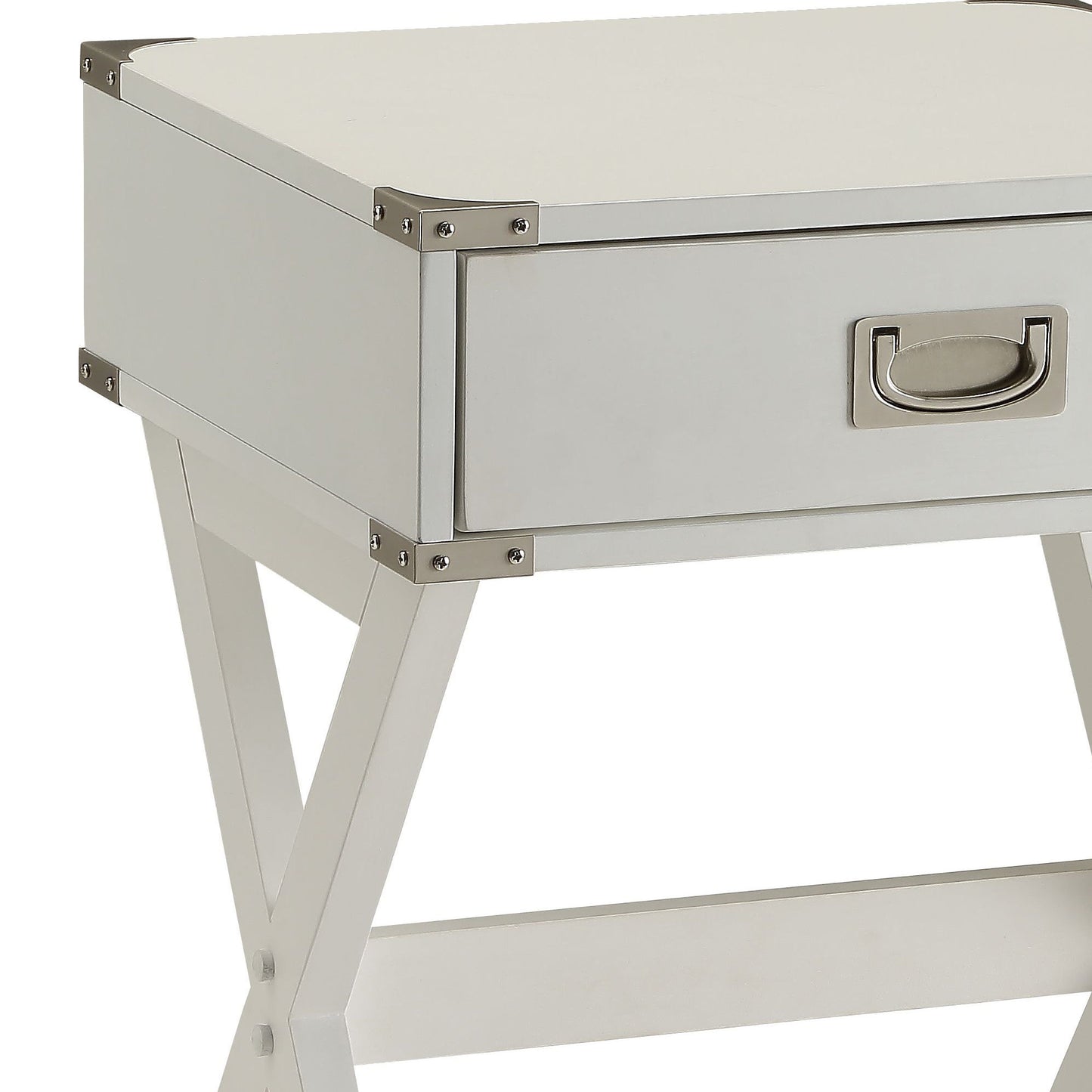 Babs - Accent Table - White