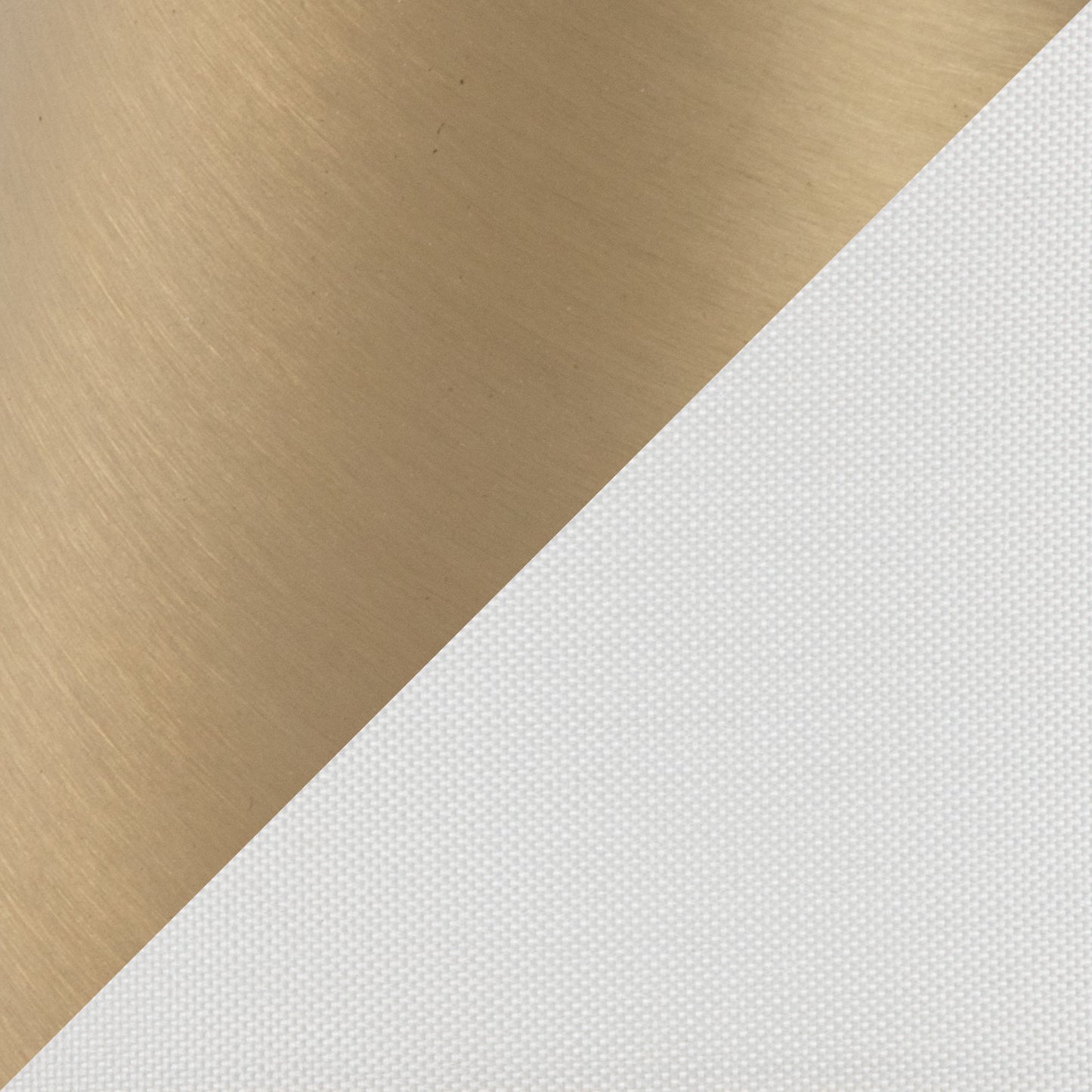 Cone - Contemporary Floor Lamp - Gold / White
