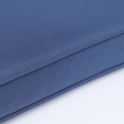 Outdoor Lounge Chairs (Set of 2), Cushion Replacement Patio Funiture Seat Cushion Chaise Lounge Cushion - Navy Blue