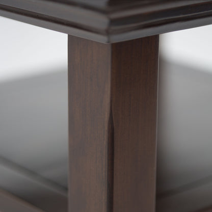 Acadian - Narrow Side Table - Brunette Brown