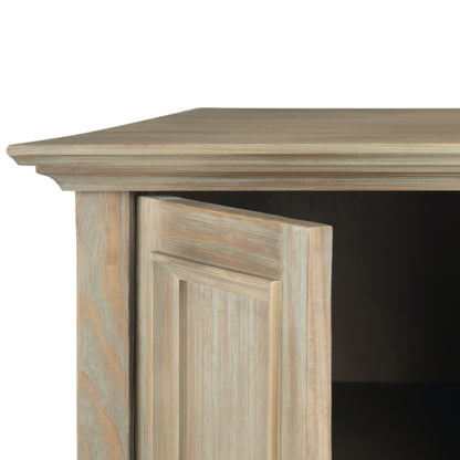 Amherst - Wide TV Media Stand - Distressed Gray