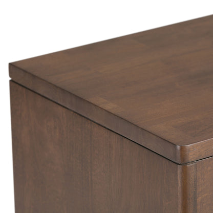 Harper - Low Storage Cabinet - Walnut Brown