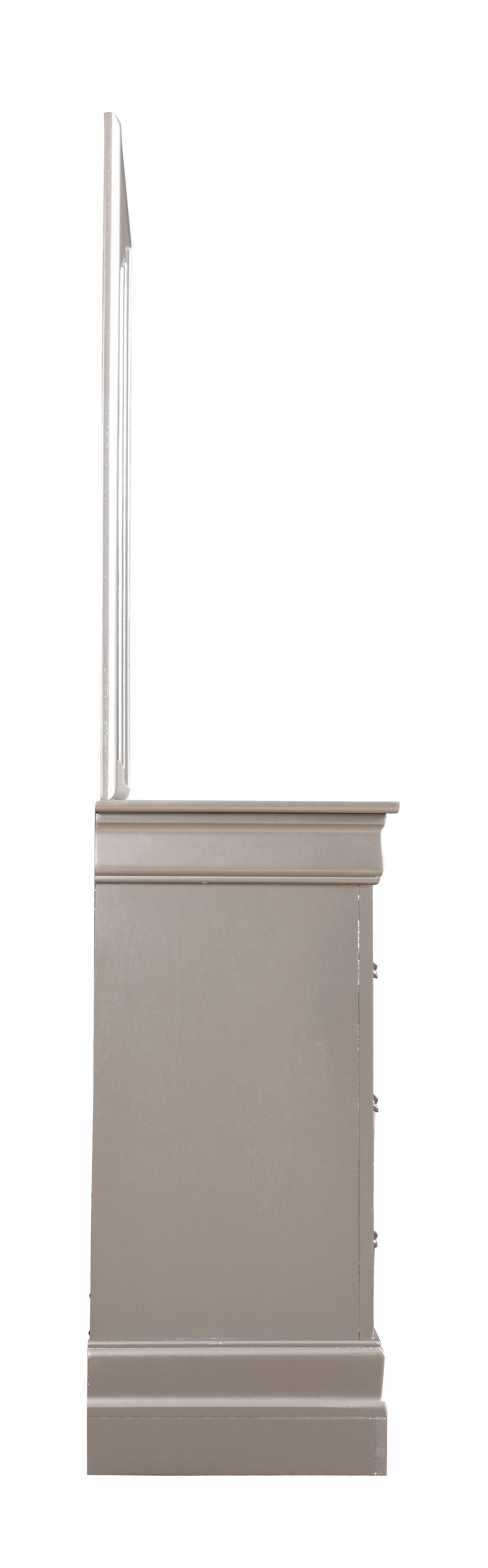 Modern Sophisticated Dresser - Silver Champagne