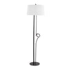 Shadow Contemporary Floor Lamp - Black / White
